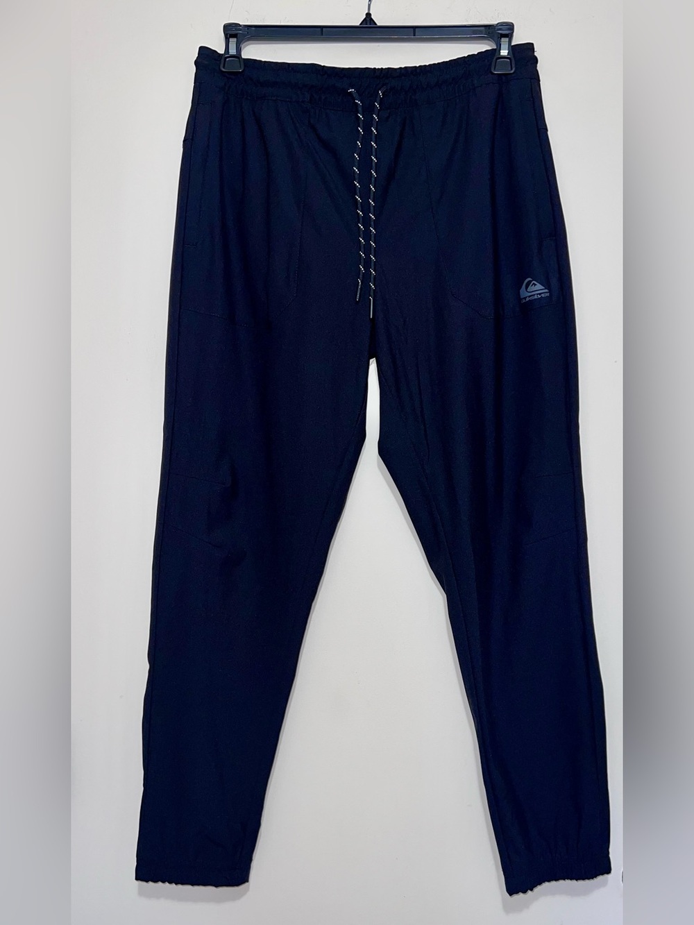 Quiksilver DryFlight Men's Jogger Pants Black Onyx Athletic Performance Size M